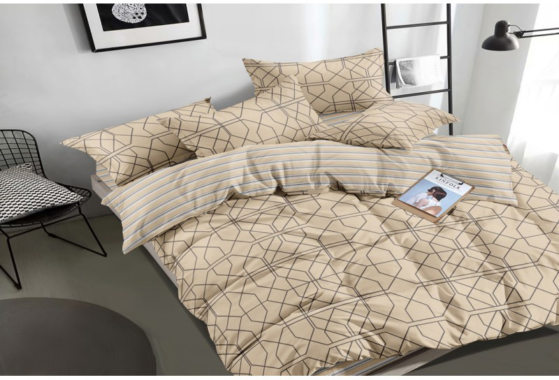 

Комплект постельного белья SoundSleep Hexagons сатин 175х205