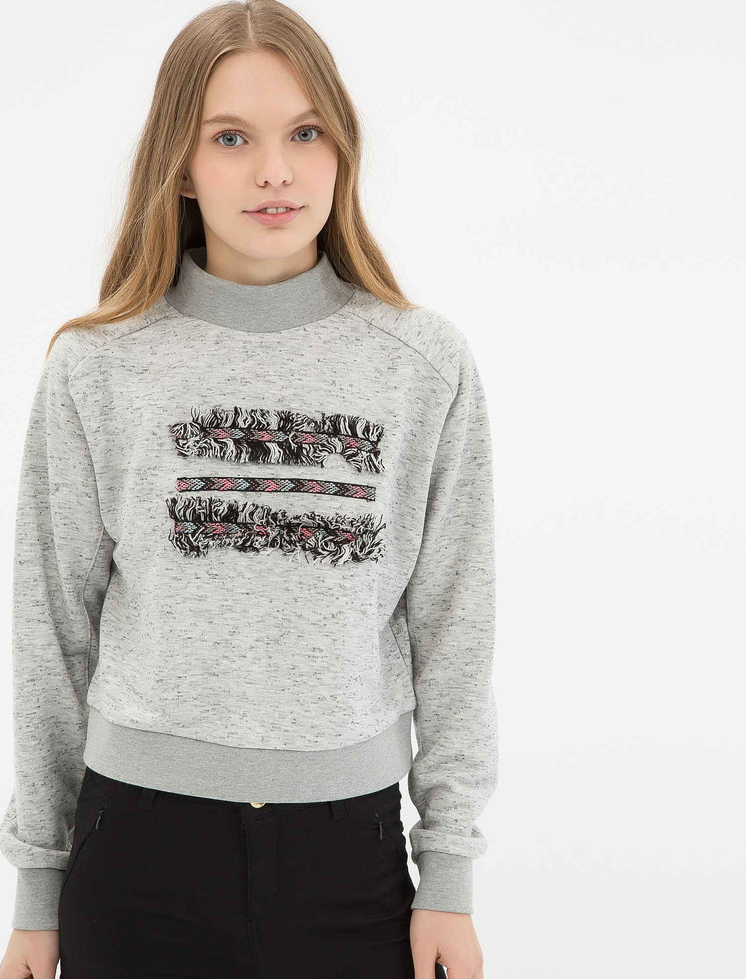 

Толстовка Koton 7KAL11472JK XS Grey