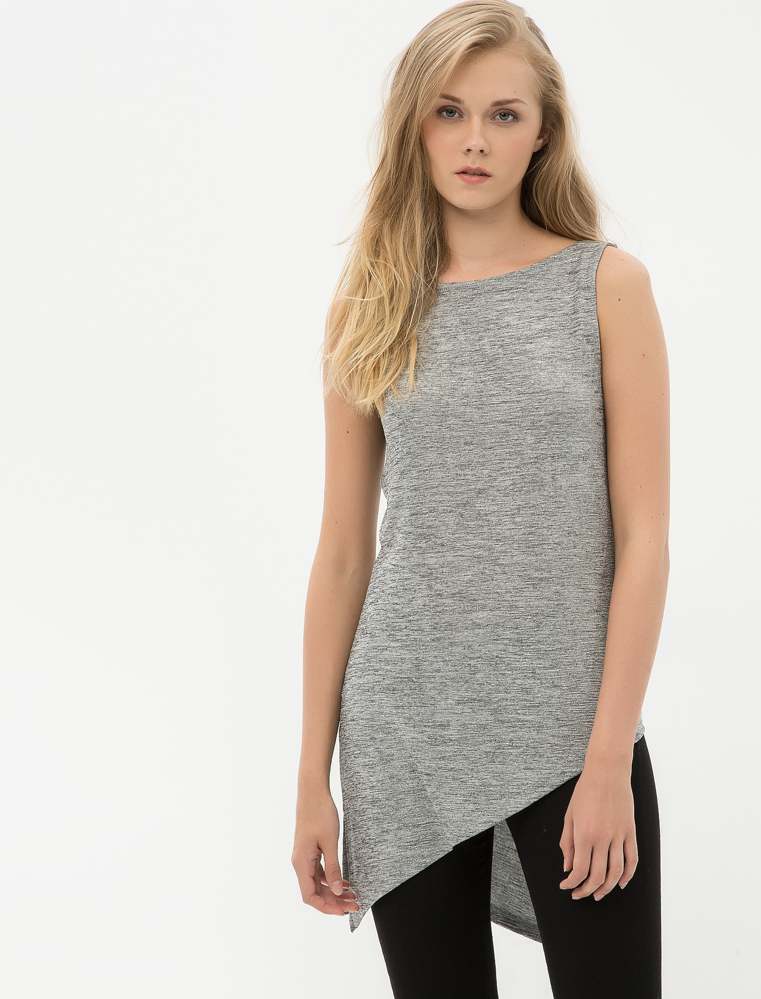 

Туника Koton 7KAK34531FK XS Grey