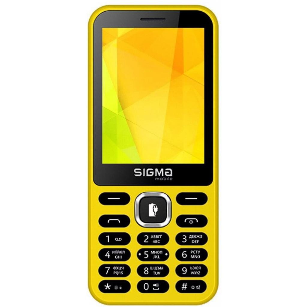 

Мобильный телефон Sigma X-style 31 Power Yellow