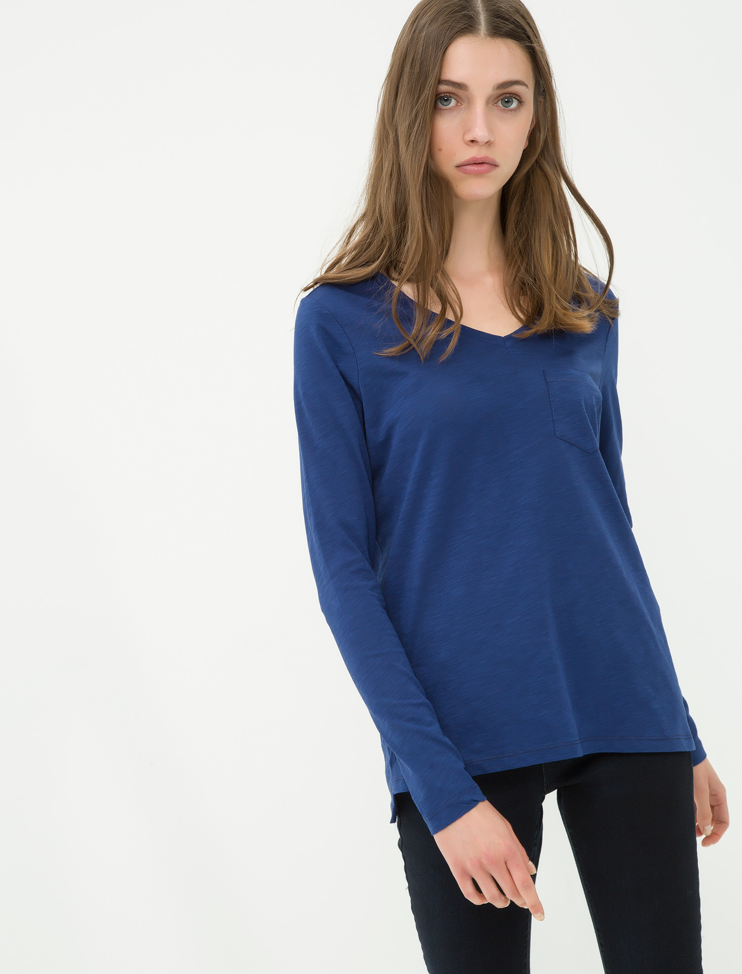 

Лонгслив Koton 7KAK13809QK XL Navy
