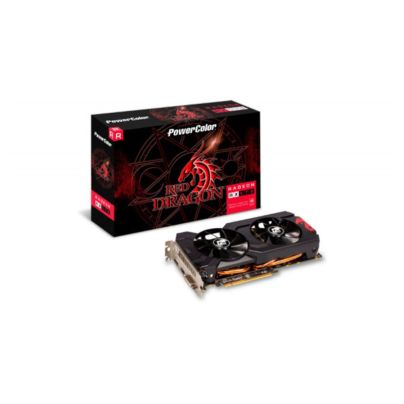 

Видеокарта AMD Radeon RX 570 8GB GDDR5 Red Dragon PowerColor (AXRX 570 8GBD5-DHDV3/OC)