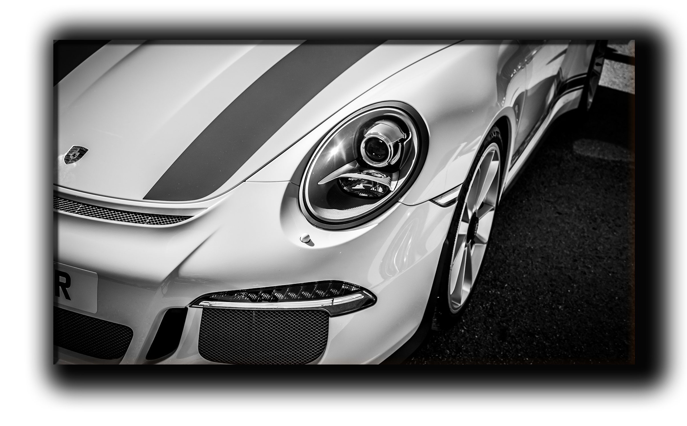 

картина на холсте porsche 911 r спортивные гоночные авто суперкары Hotel Arizona HD 44 см x 77 см