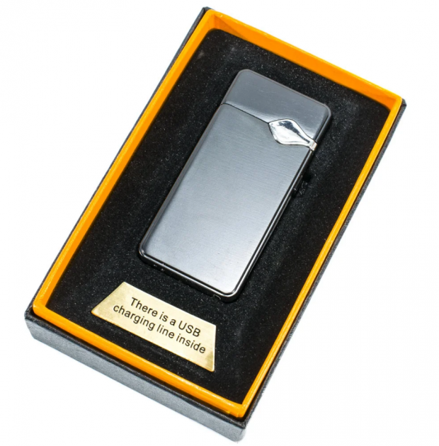 

Зажигалка USB дуговая электроимпульсная LVD ZGP 23 Black