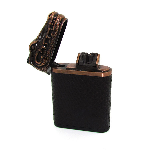 

Зажигалка USB дуговая электроимпульсная LVD ZA-404 Black/Gold