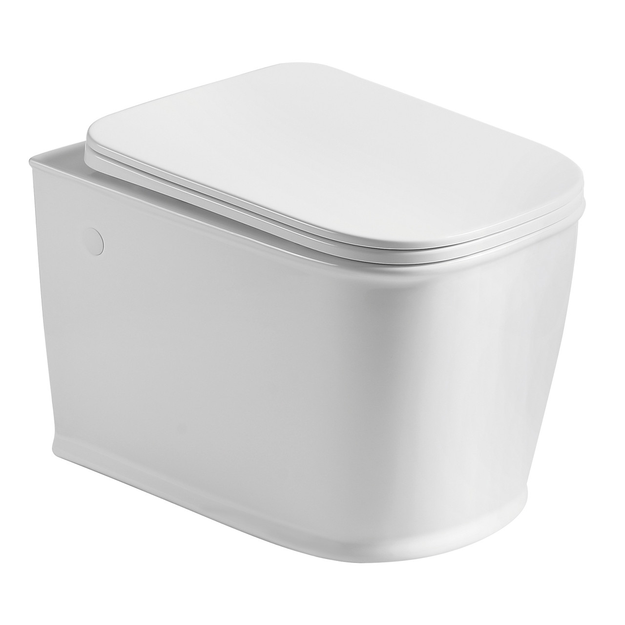 

Унитаз подвесной Volle Puerta Rim 585*380*330мм сиденье твердое Slim slow-closing 13-16-077