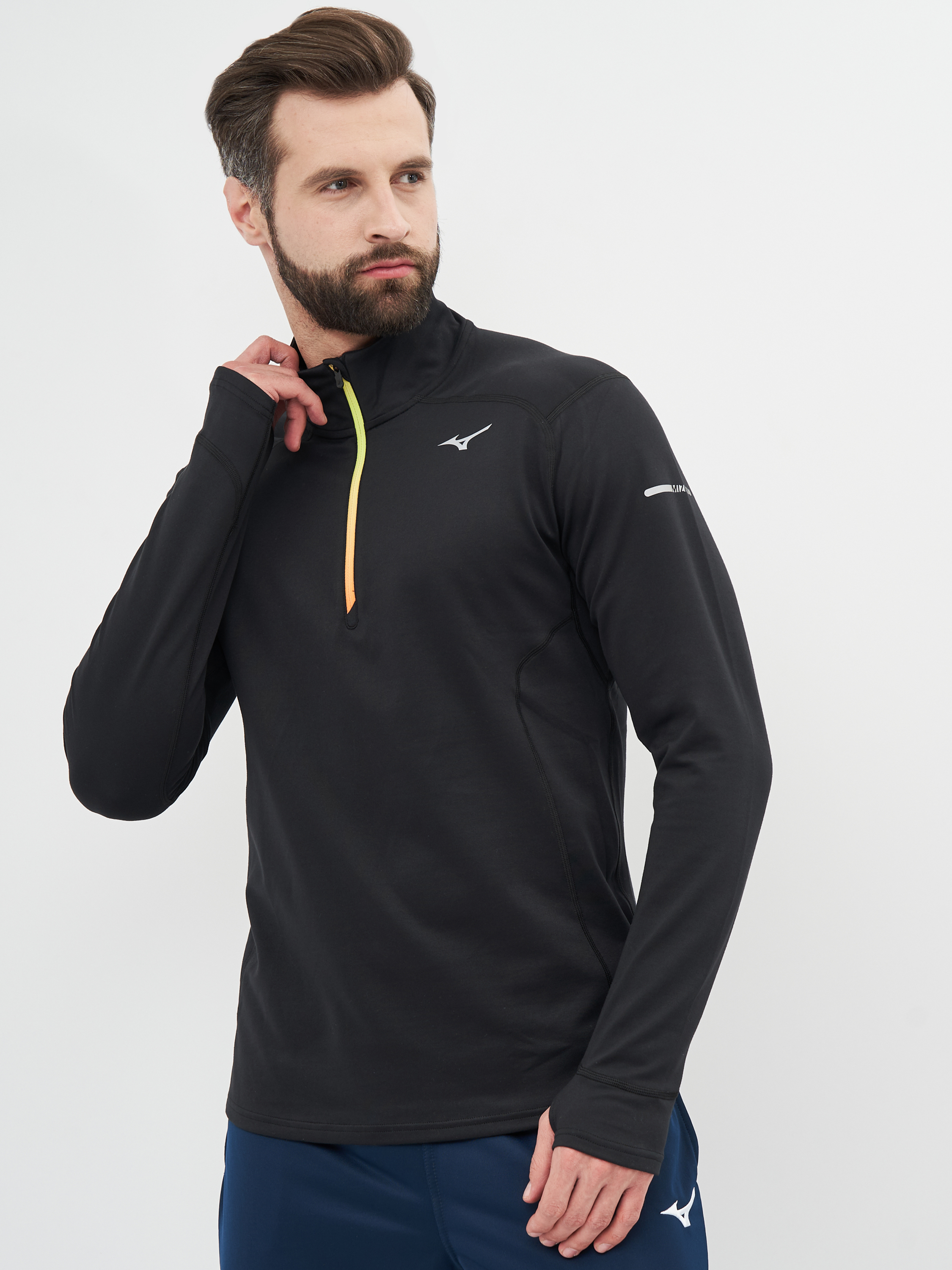 

Спортивная кофта Mizuno Warmalite HZ J2GC051109  Черная, Спортивная кофта Mizuno Warmalite HZ J2GC051109 XL Черная