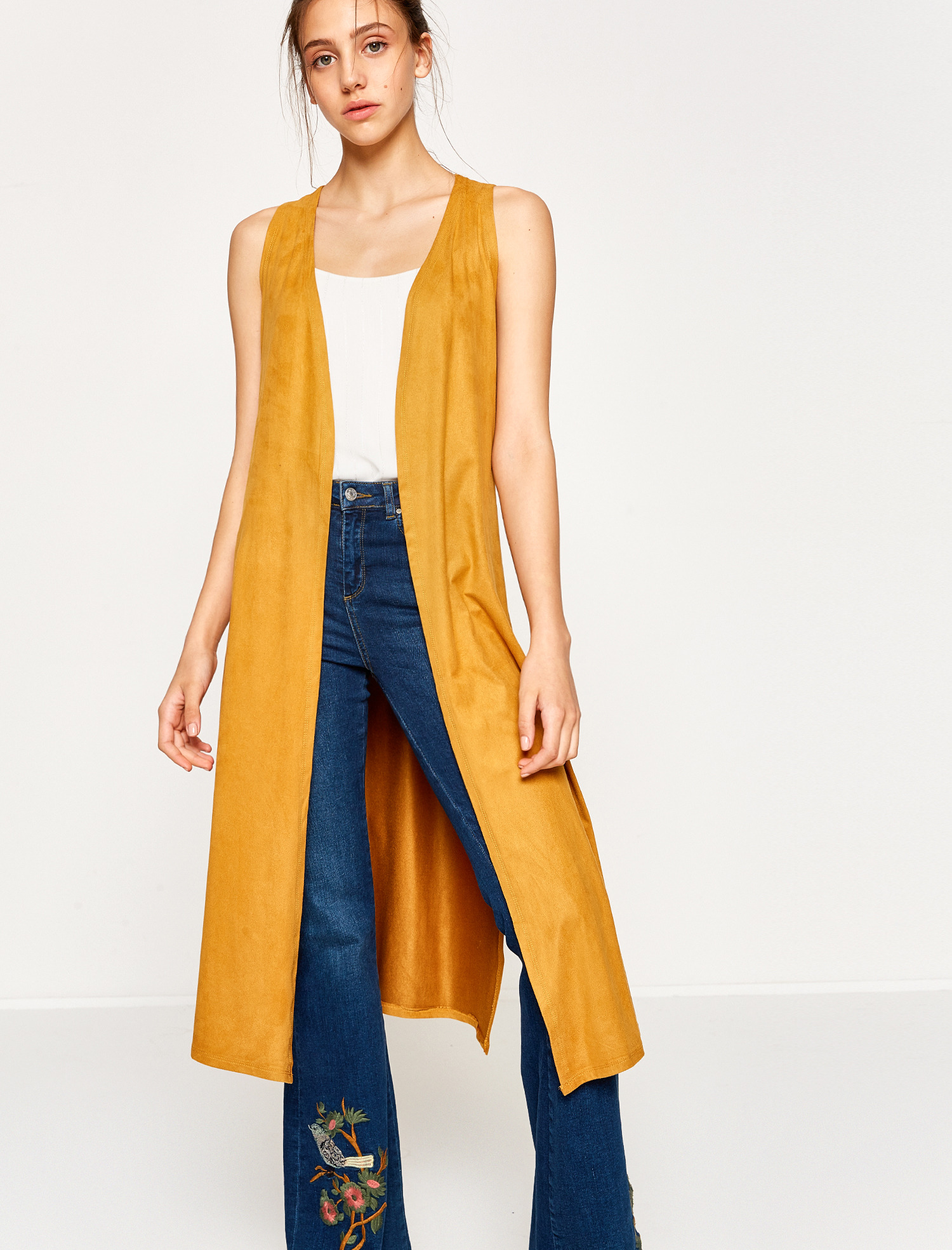 

Жилет Koton 7YAL39117IK S Camel