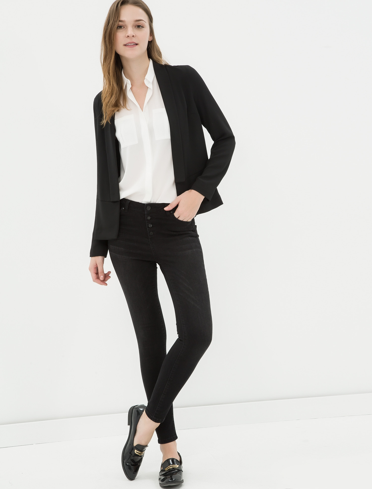 

Пиджак Koton 7KAK52422UW 38 Black