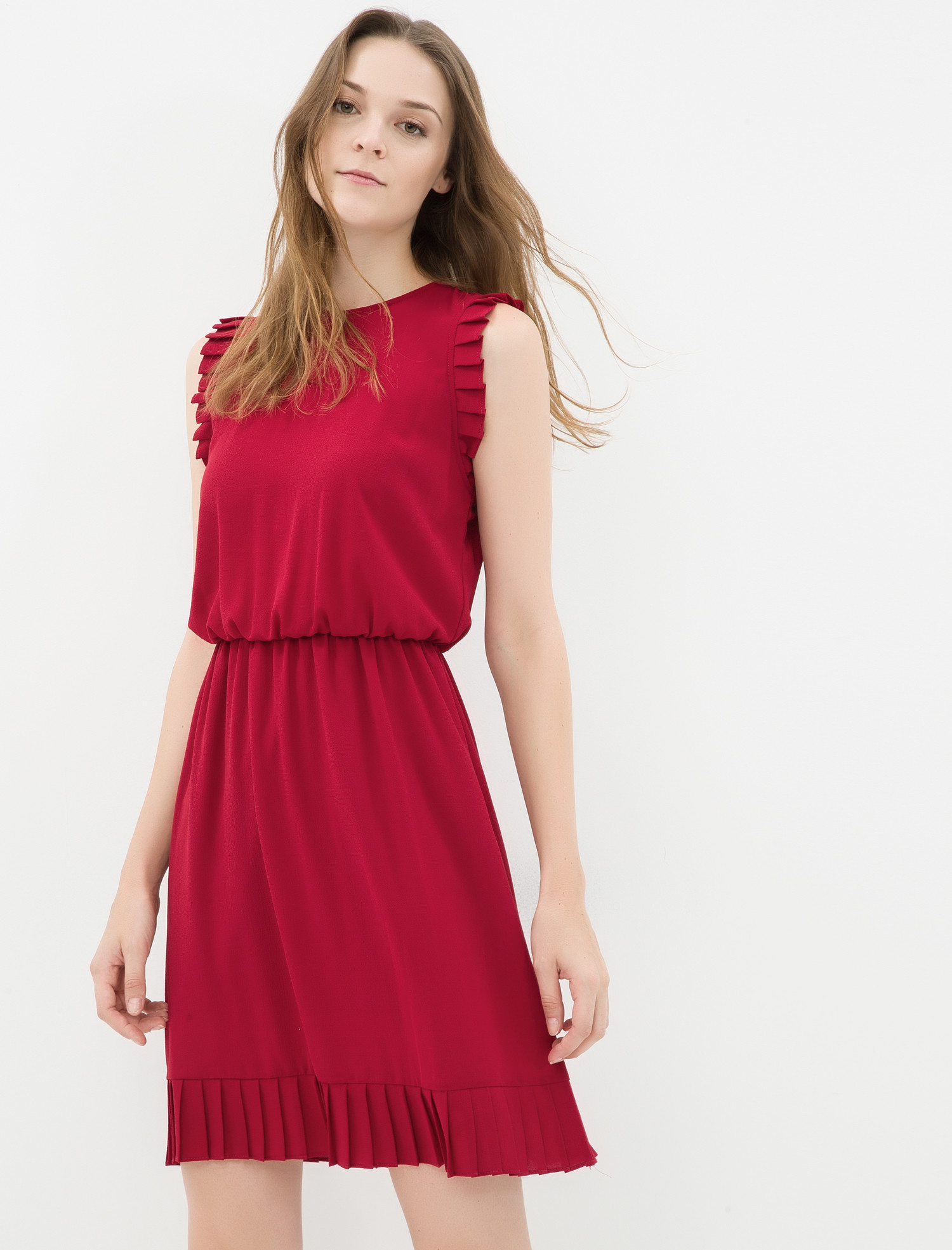 

Платье Koton 7KAK83782EW 34 Bordeux