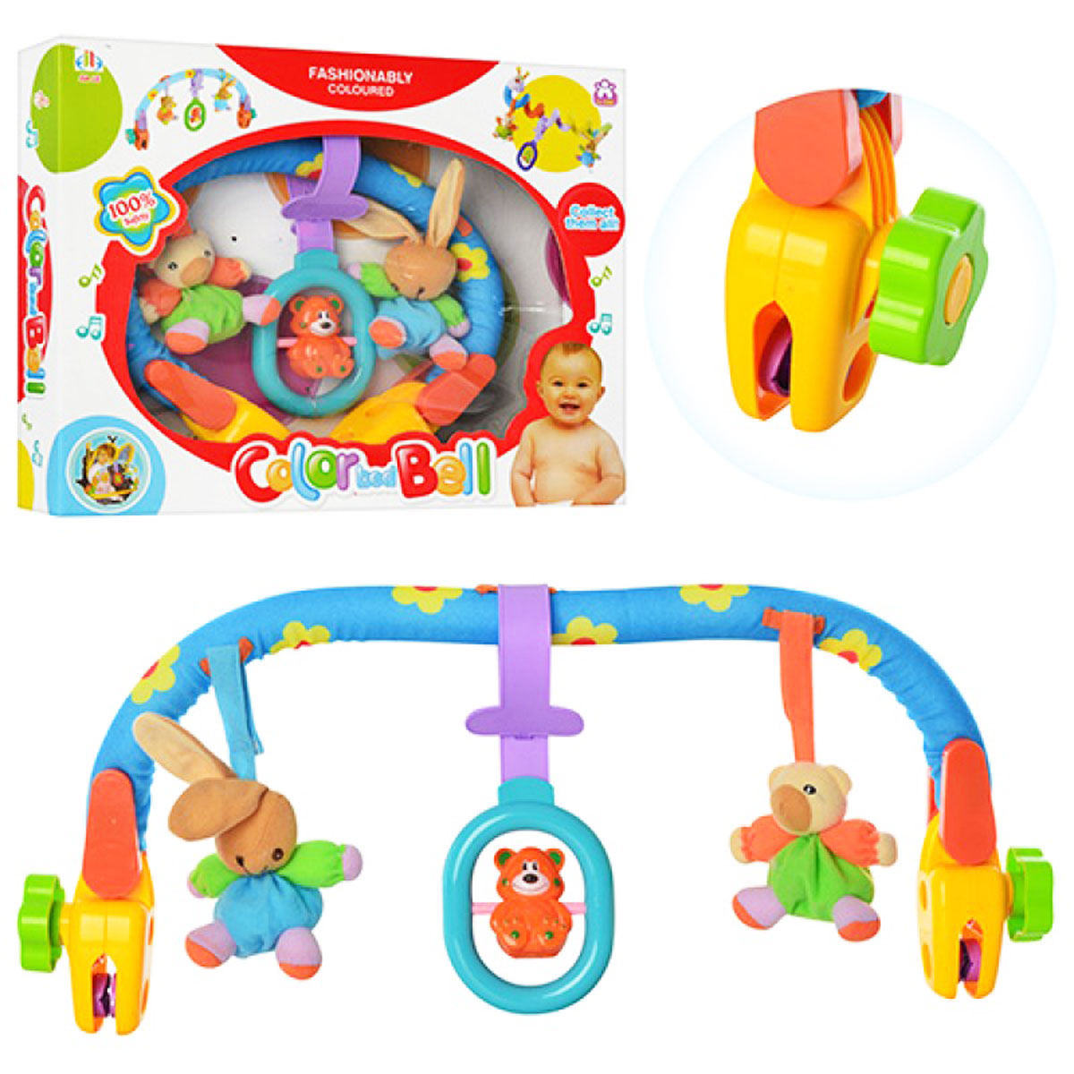 

Дуга на коляску и кроватку "Сонные глазки" UMI TOYS 391