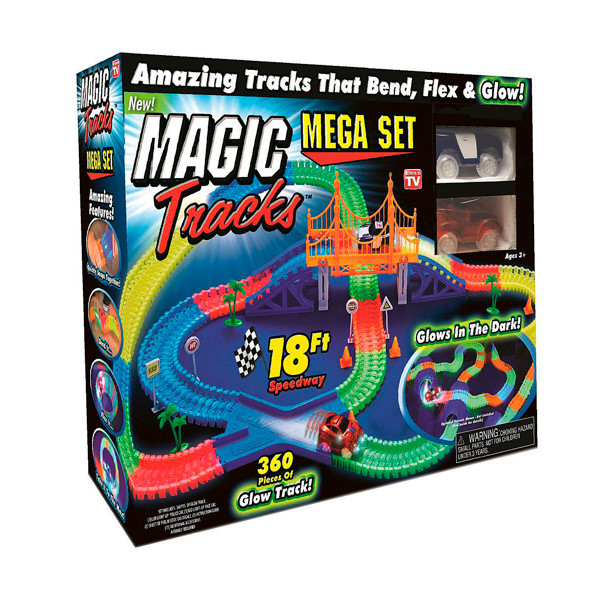 

Гоночная трасса конструктор Magic Tracks 360 деталей 5,3 м (m2)