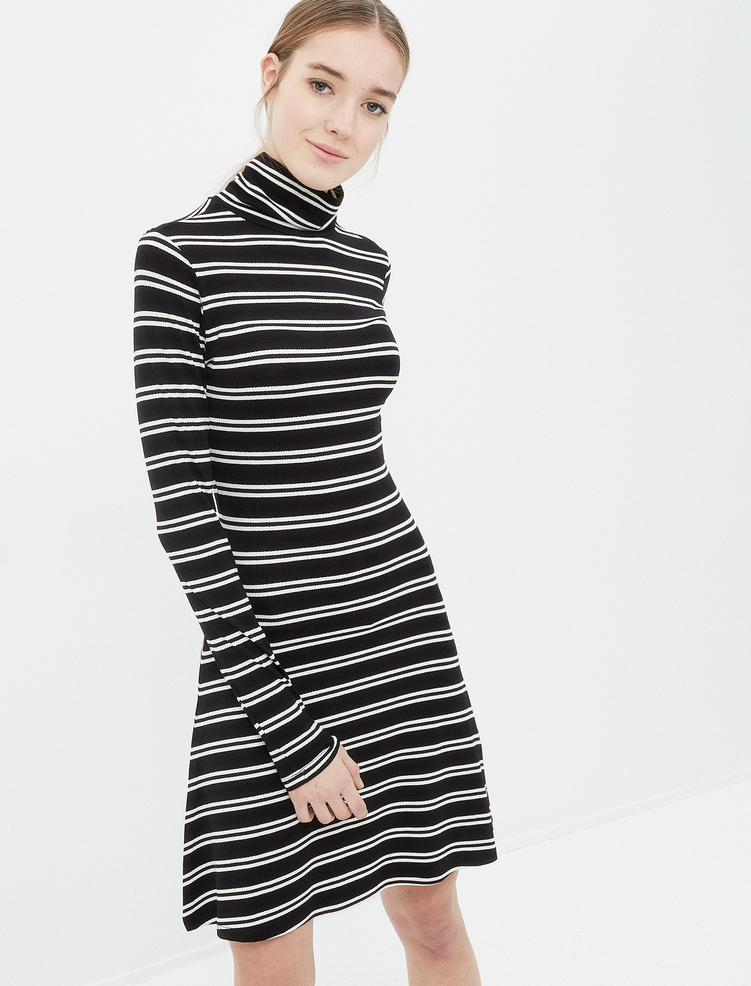 

Платье Koton 7YAL81508JK  Black Stripe, Платье Koton 7YAL81508JK S Black Stripe