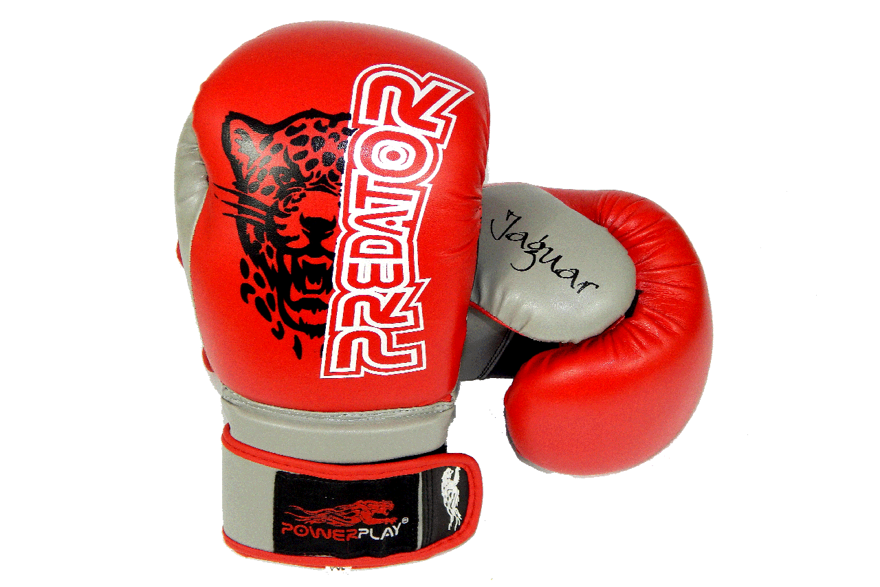 

Боксерские перчатки PowerPlay 3008 Jaguar Predator Serits Red Красный, 14 Oz