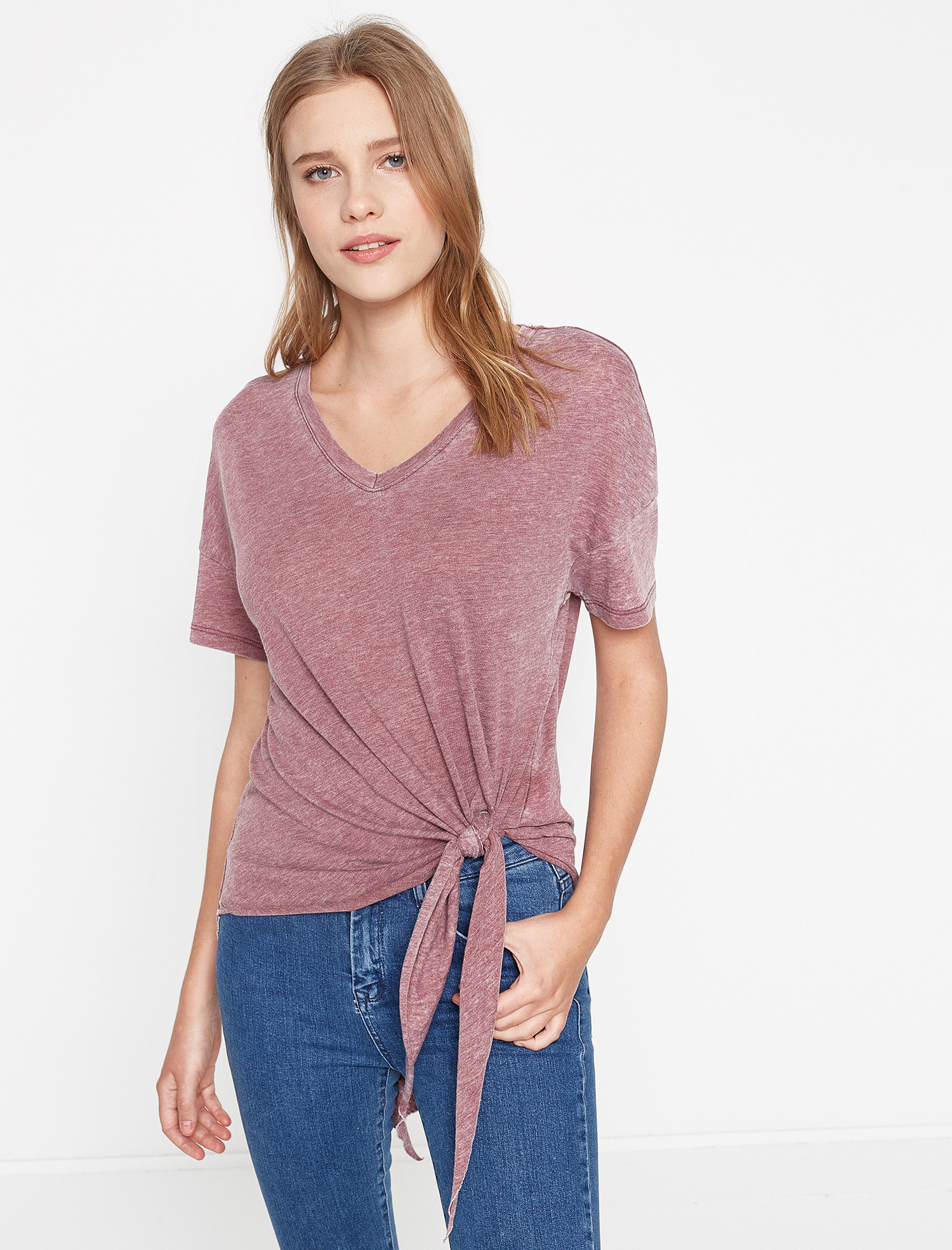 

Футболка Koton 7YAL11642JK S Bordeux