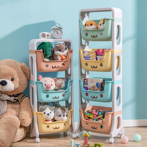 

Пластиковый шкаф KidsBunkBed для хранение игрушек Bobby Разноцветный 124 см х 39,5 см х 26 см