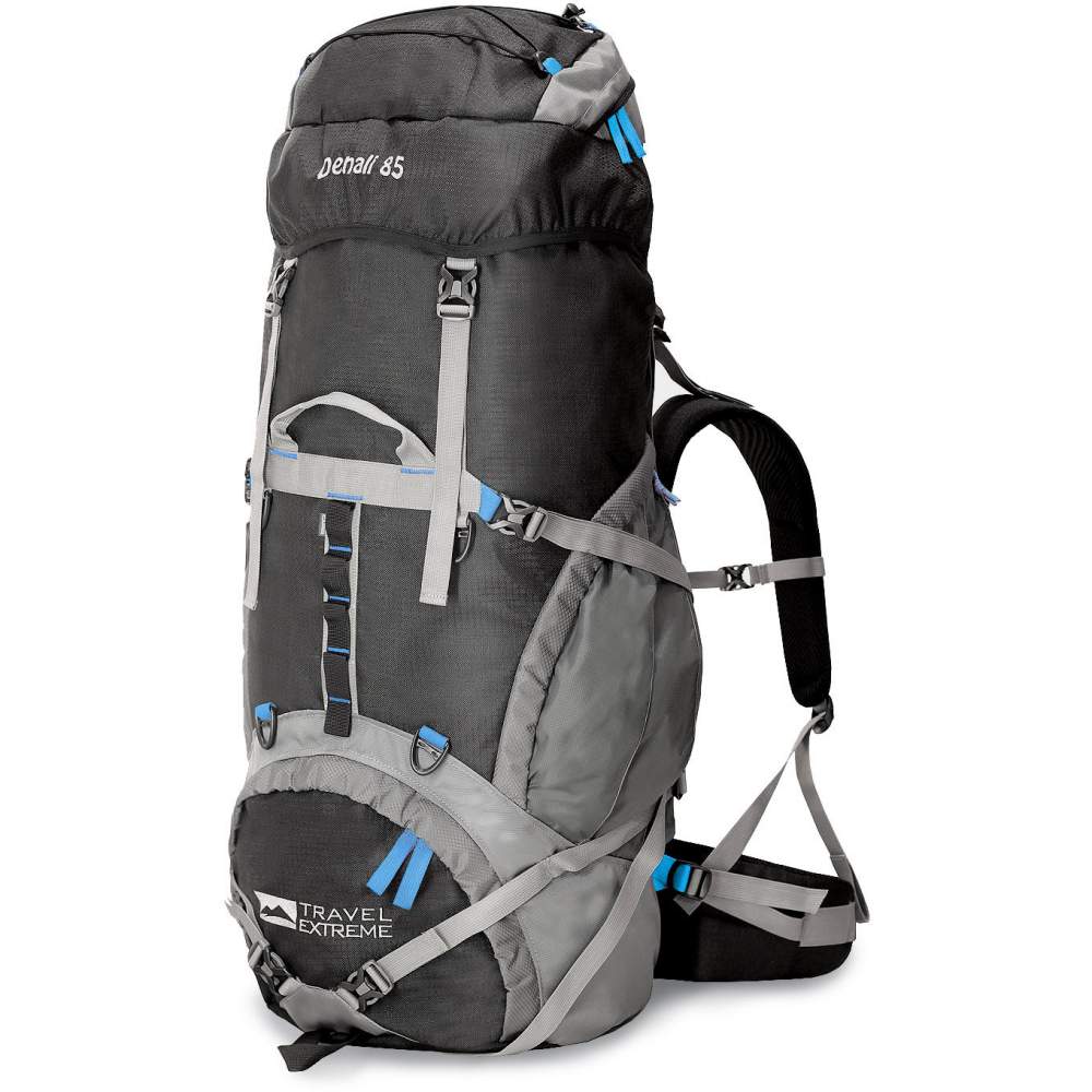 

Рюкзак Travel Extreme Denali 85 L Black/Blue L (1060-ТE-Р008BB)