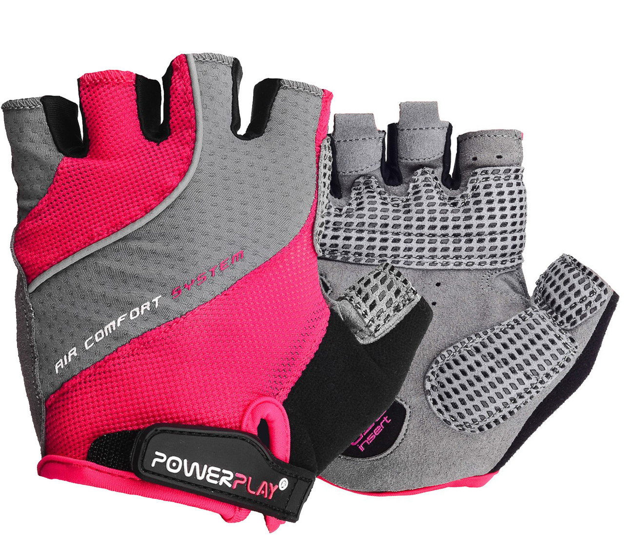 

Велоперчатки женские PowerPlay 5023 Розовые XS