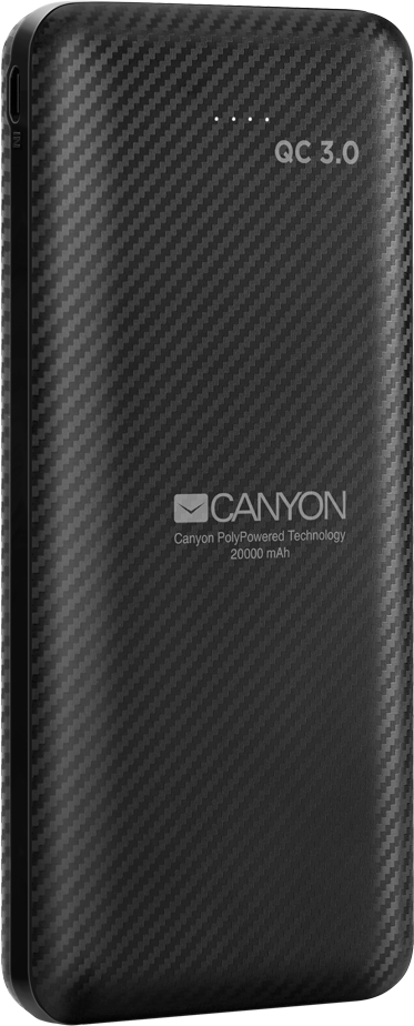 

УМБ Canyon 20000 mAh QC PB-205 Black (CNE-TPBQ20B)