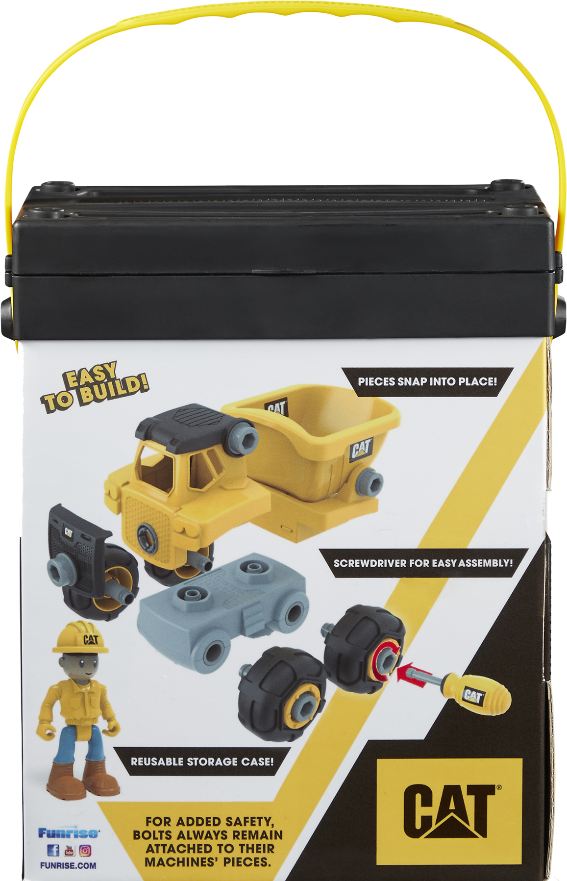 

Игрушка-конструктор Funrise CAT Machine Maker Самосвал 20 см (80901F) (021664809013)