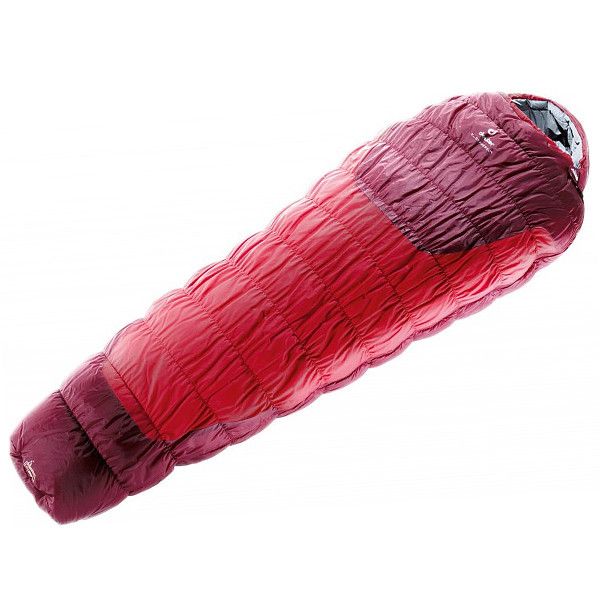 

Спальник Deuter Exosphere -4° L Fire-Cranberry L (лівий) (1052-3700415 5520 1)