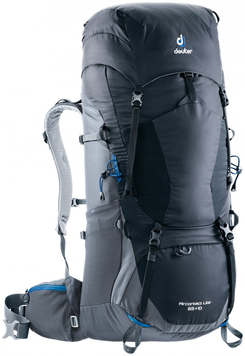 

Рюкзак Deuter Aircontact Lite 65+10 Black-Graphite (1052-4340318 7403)