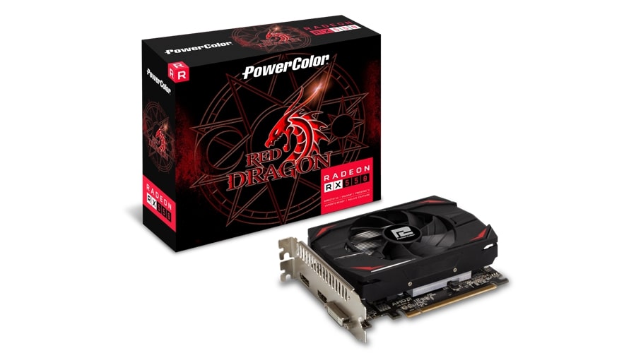 

Видеокарта AMD Radeon RX 550 4GB GDDR5 Red Dragon PowerColor (AXRX 550 4GBD5-DH)