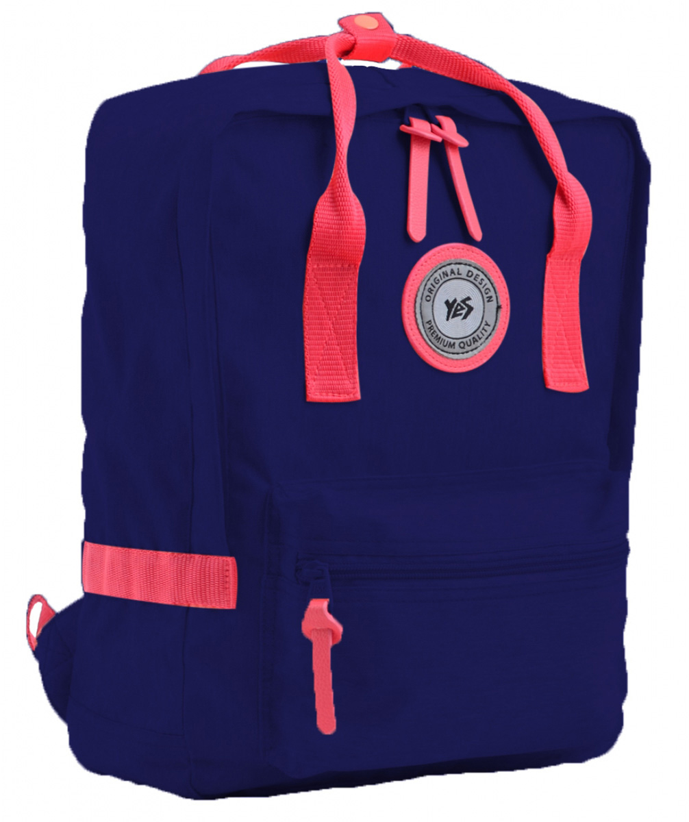

Рюкзак подростковый YES ST-24 Navy peony 36x25.5x13.5 Женский (555581)