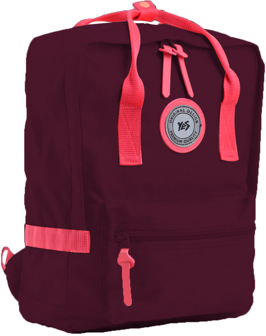 

Рюкзак подростковый YES ST-24 Tawny port 36x25.5x13.5 Женский (555585)