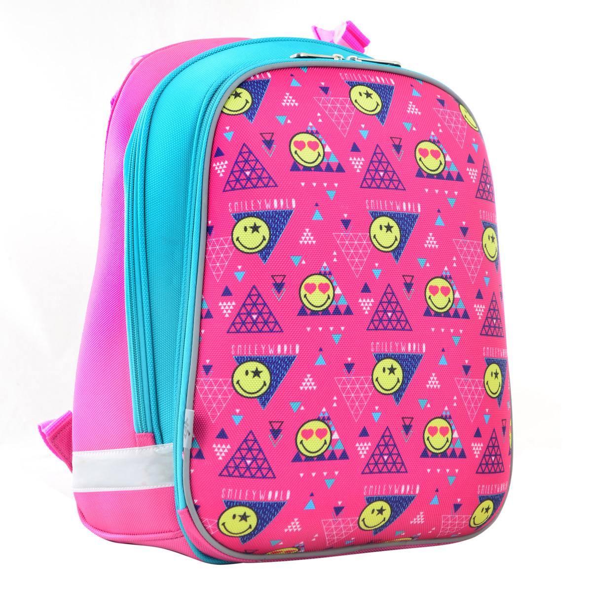 

Рюкзак школьный каркасный YES H-12 Smiley 38x29x15 Женский (554497)