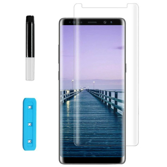 

Защитное 3D стекло Nano Optics с УФ лампой для Samsung Galaxy Note 9 (Прозрачный)
