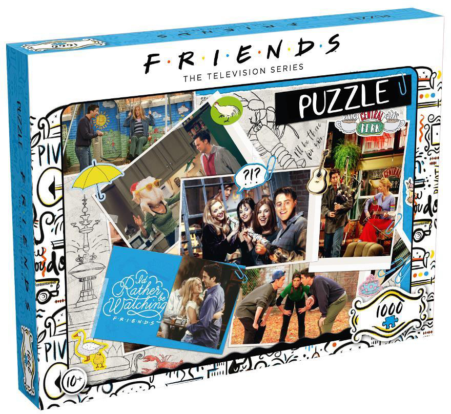 

Пазл Winning Moves Jigsaw Puzzle Friends Scrapbook 1000 элементов (WM00378-ML1-6) (5036905039611)