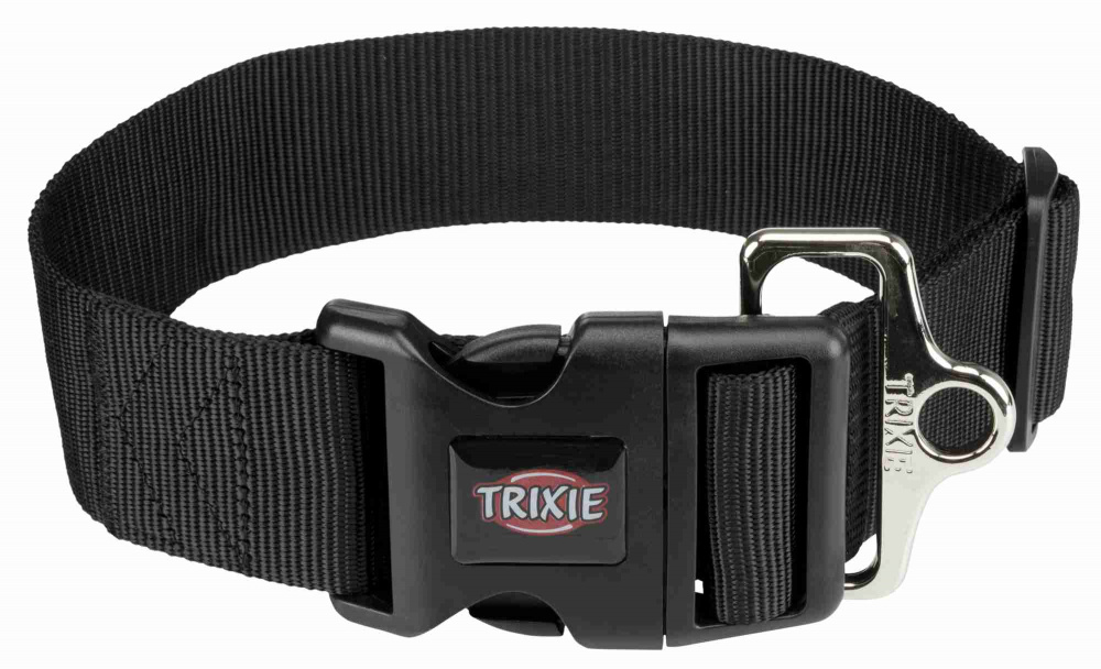 

Ошейник Trixie Premium М-L 40-60 см 50 мм черный (TX-1999301)