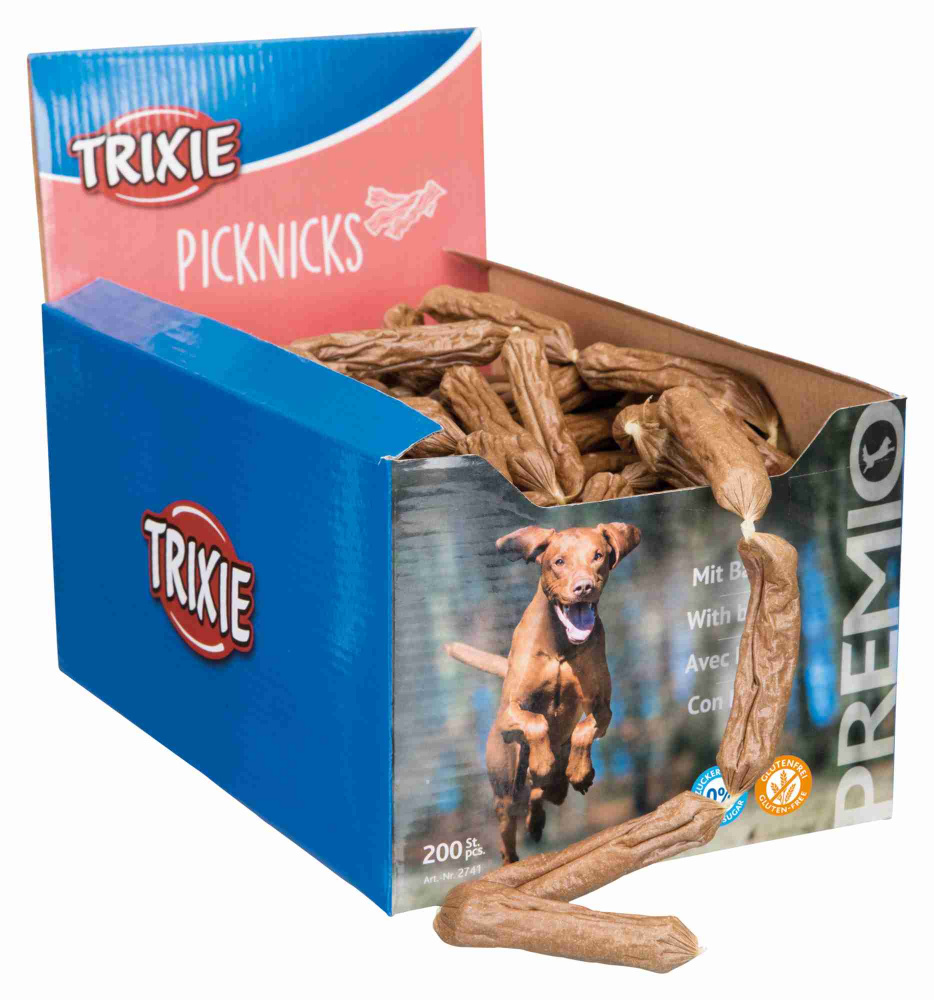 

Лакомство для собак PREMIO Picknicks Trixie с беконом 8см 200шт (TX-2741)