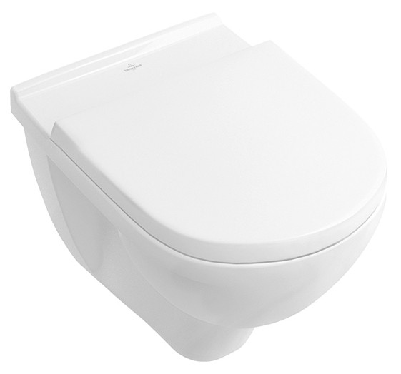 

Унитаз подвесной VILLEROY & BOCH O.Novo DirectFlush с крышкой для унитаза с функцией Soft Closing 5660HR01
