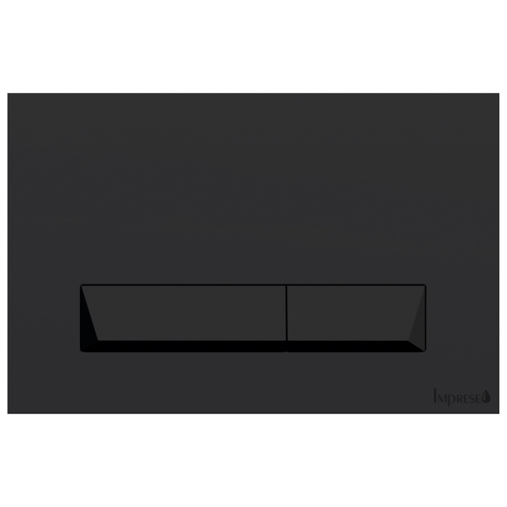 

Клавиша смыва Imprese PAN Laska Black Soft Touch i8040B