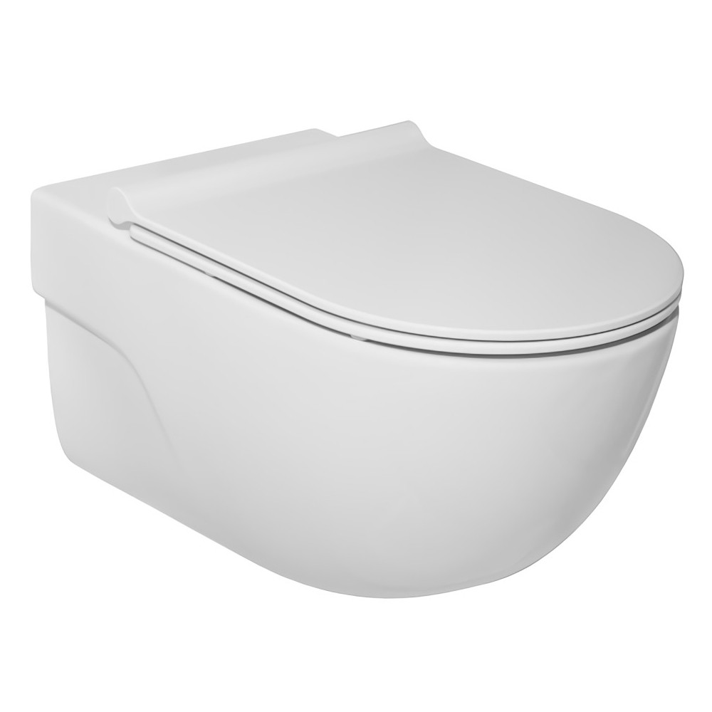 

Унитаз подвесной Roca Meridian Rimless с сиденьем Slim slow closing A34H240000