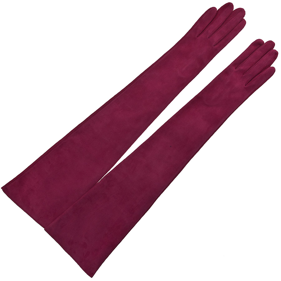 

Перчатки женские Alpa Gloves, велюровые 60 см., розовые, 6,5