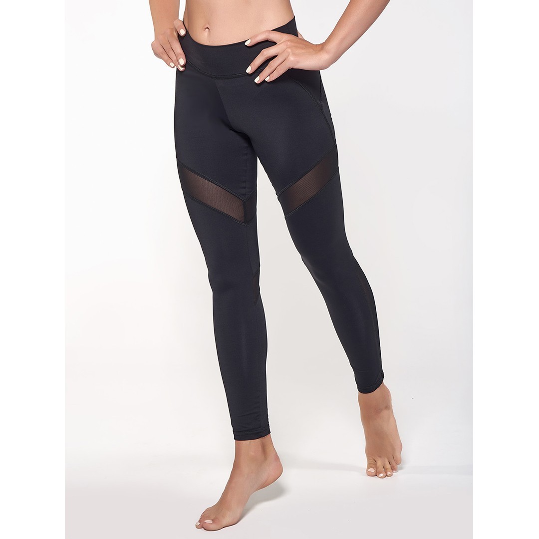 

Леггинсы Maxiyoga Шакти Sha25blk L Черные
