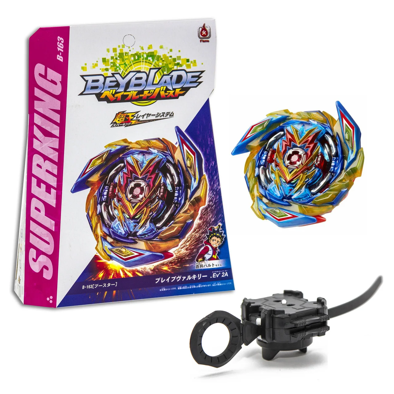 

Волчок Beyblade Brave Valkyrie B-163 / Брейв Волтраек с пусковым устройством