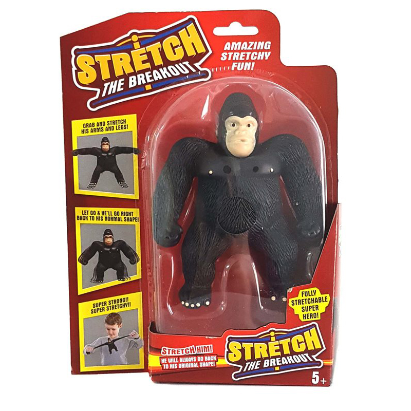 

Игровая фигурка игрушка-тянучка Stretch Горилла игрушка антистресс "Стретч" для растягивания W6328T-06T (14см)