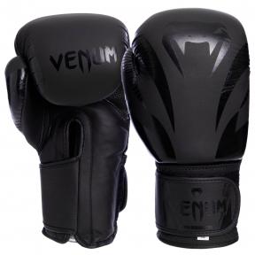

Перчатки боксерские кожаные на липучке VNM IMPACT CLASSIC VL-8316 (р-р 14oz, черный)