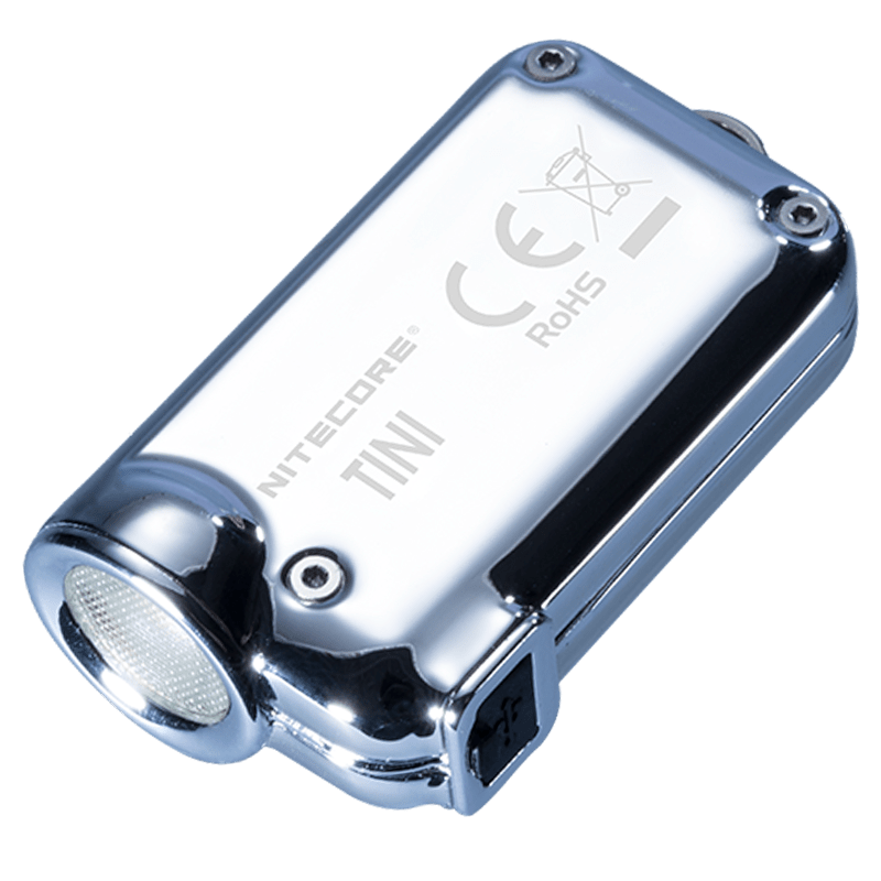 

Мини-наключный фонарь Nitecore TINI SS, стальной