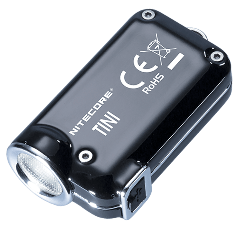 

Мини-наключный фонарь Nitecore TINI SS, черная смола