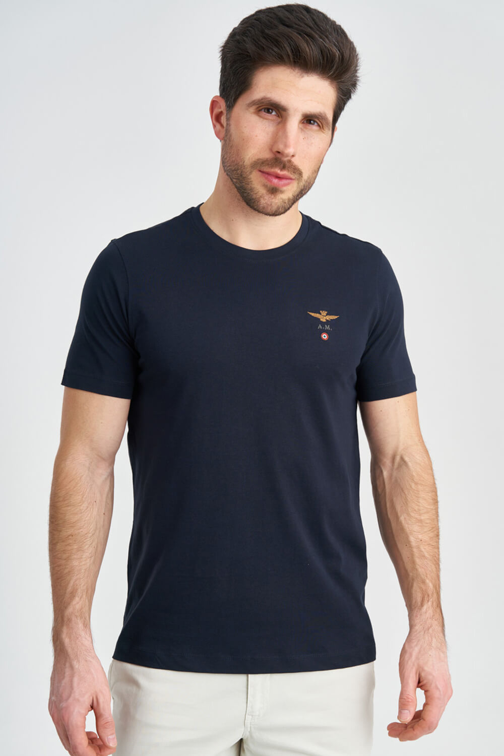 

Футболка с однотонным дизайном Aeronautica Militare 3893 XL