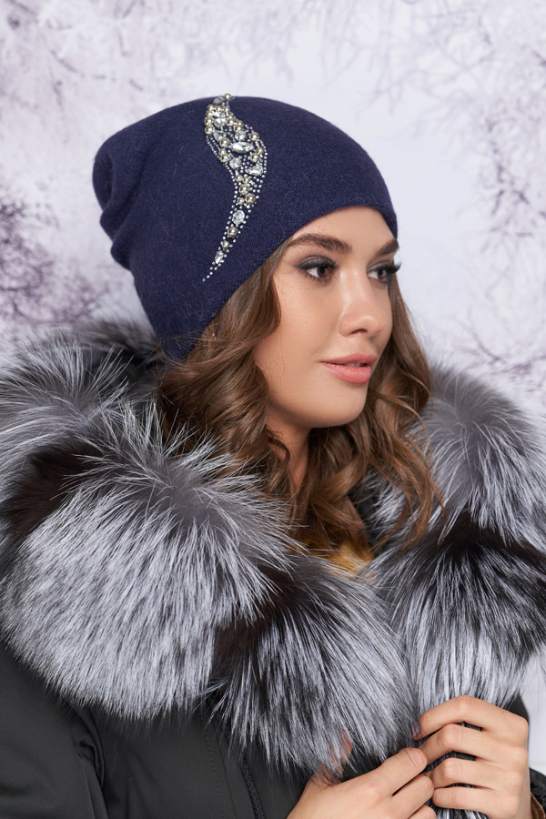 

Шапка «Санрина» Braxton 26084007 56-59 см джинсовый 4900