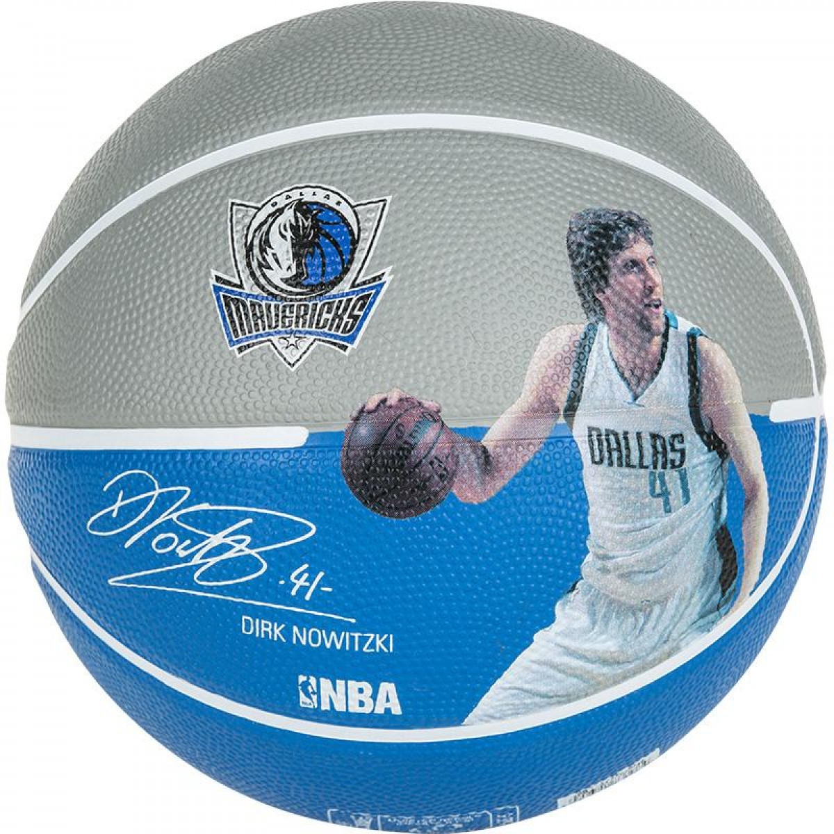 

Мяч баскетбольный Spalding NBA Player Dirk Nowitzki Size 7