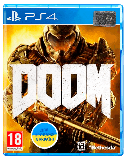 

Игра Doom Русская Версия Sony PlayStation 4