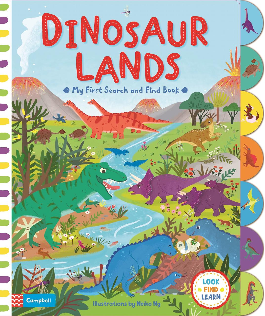 

My First Search and Find: Dinosaur Lands--(9781509828807)