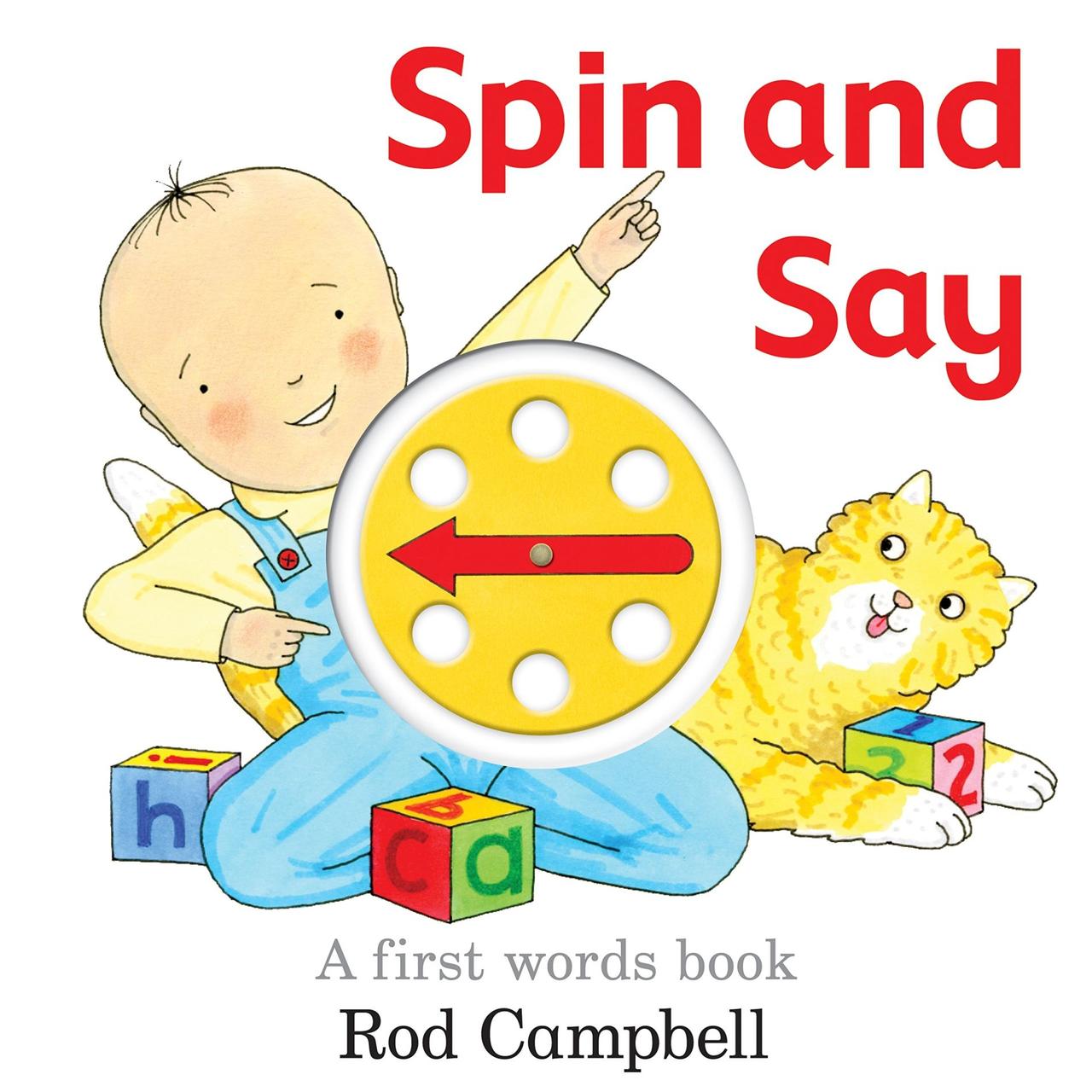 

Spin and Say: A First Words Book-Род Кемпбелл-(9781447211020)